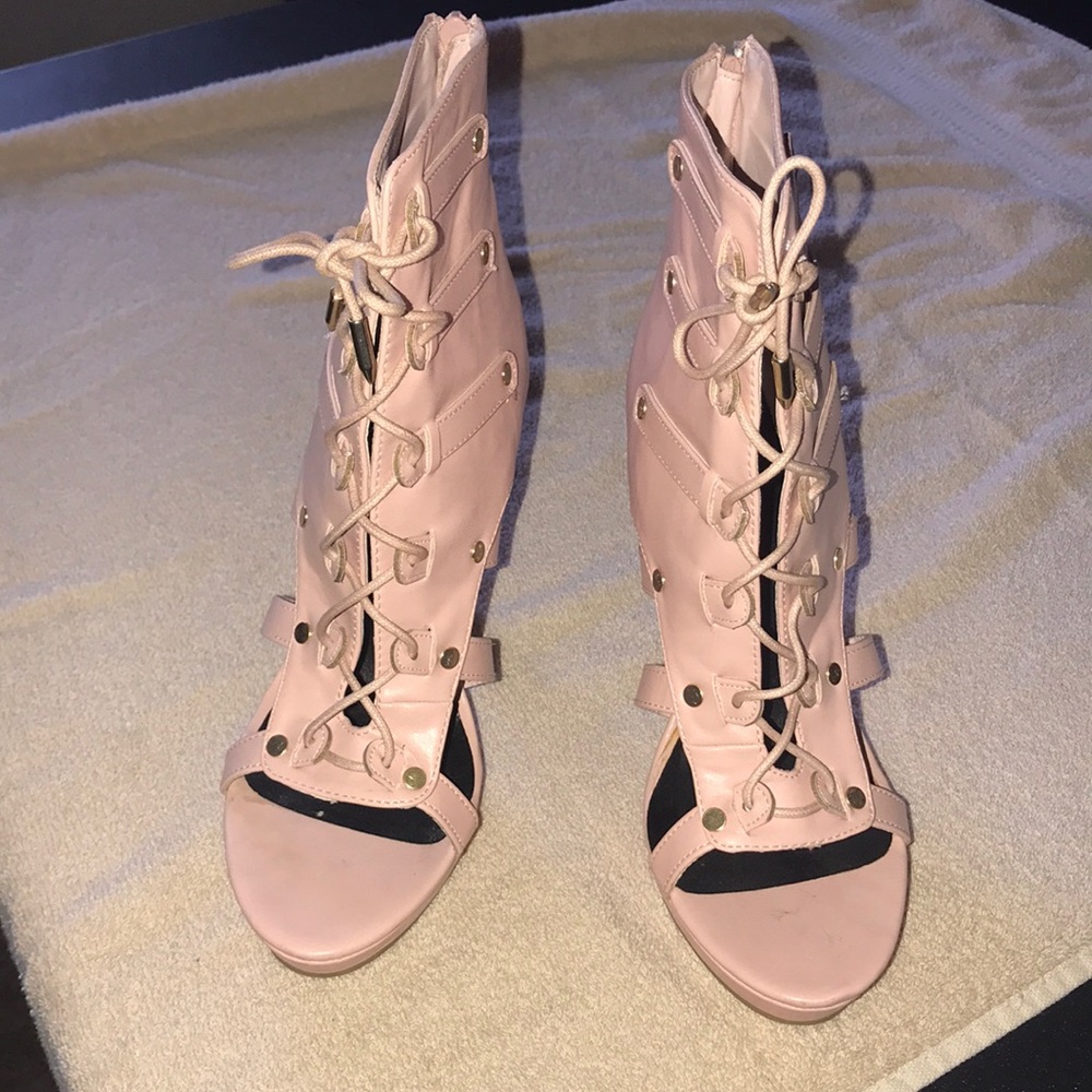 4” platform Sandal/boot